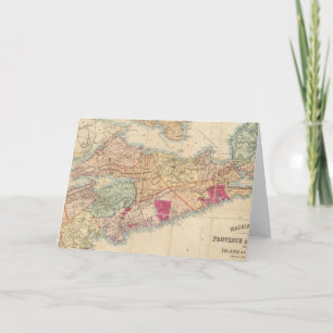 Mackinlay-kaart van de provincie Nova Scotia 3 Kaart