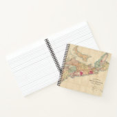 Mackinlay-kaart van de provincie Nova Scotia 3 Notitieboek (Binnen)