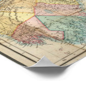 Mackinlay-kaart van de provincie Nova Scotia 3 Poster (Hoek)