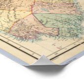 Mackinlay-kaart van de provincie Nova Scotia 4 Poster (Hoek)