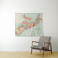 Mackinlay-kaart van de provincie Nova Scotia