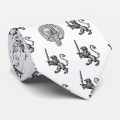 MacKinnon Clan Badge 1 Stropdas (Opgerold)