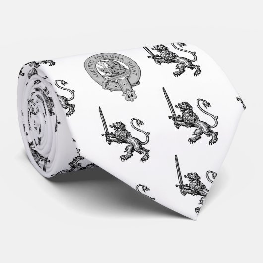 MacKinnon Clan Badge 1 Stropdas (Opgerold)