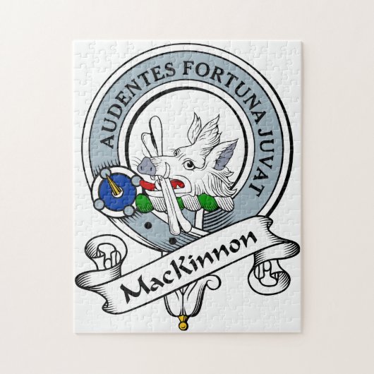 MacKinnon Clan Badge Legpuzzel (Verticaal)