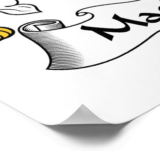 MacKinnon Family Crest Poster (Hoek)