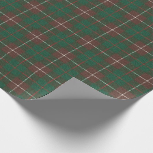 MacKinnon Hunting Ancient Original Scottish Tartan Cadeaupapier (Hoek)