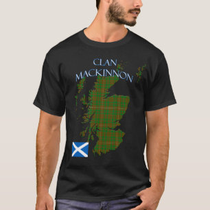 MacKinnon Scottish Clan Tartan Schotland T-shirt