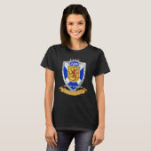 Mackinnon Scottish Family Clan Scotland Shield T-shirt (Voorkant volledig)