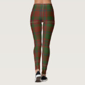MacKinnon Tartan Clan Plaid Leggings (Achterkant)