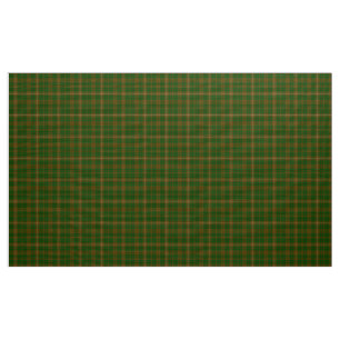 MacKinnon Tartan Groene, en Bruine geruite stof