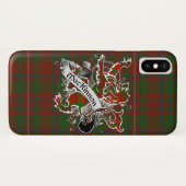MacKinnon Tartan Lion Case-Mate iPhone Case (Achterkant (horizontaal))