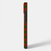 MacKinnon tartan rood groen geruit iPhone Hoesje (Linkerkant)