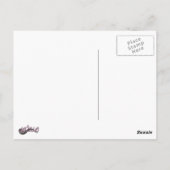 Mackinroses ~ Enkele Rozen Briefkaart (Achterkant)