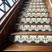 Mackintosh Art Deco Abstracte Floral Wall Decor Ce Tegeltje