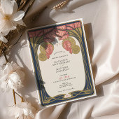  Mackintosh Bomen in Bloom Bruiloft Kaart