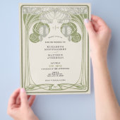 Mackintosh Bomen in Bloom Sage Groen Flyer (Hand)