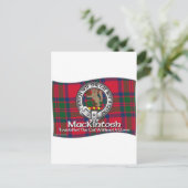 MacKintosh Clan Briefkaart (Staand voorkant)