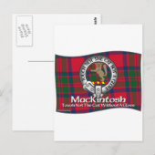 MacKintosh Clan Briefkaart (Voorkant / Achterkant)