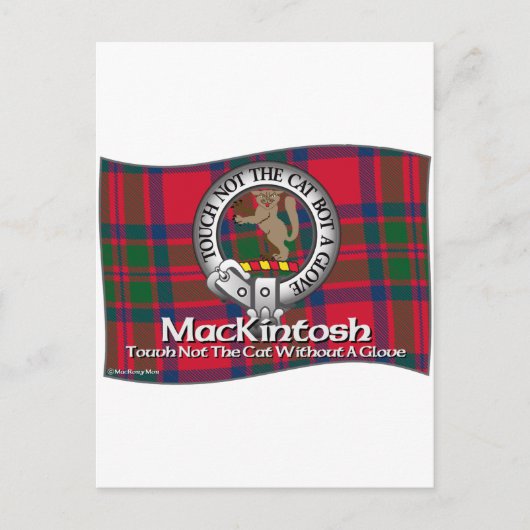 MacKintosh Clan Briefkaart (Voorkant)