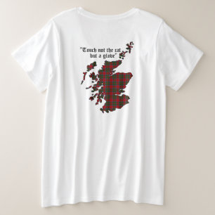 Mackintosh Clan Dames Grote Maat T-shirt