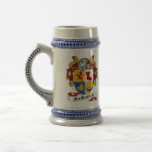 MacKintosh Coat of Arms Stein - Family Crest Bierpul (Links)