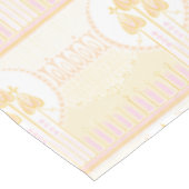  Mackintosh geïnspireerd Roos Frieze Pattern Tafelkleed (Gekanteld)