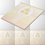 Mackintosh geïnspireerd Rozen fries Tegeltje<br><div class="desc">Dit is een digitaal verbeterde print van een  eeuwwisseling Charles Rennie Mackintosh geïnspireerd roos bloemfriespatroon. U kunt de achtergrondkleur aanpassen.</div>