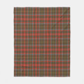 MacKintosh Jachtweer Plaid Fleece Deken (Voorkant)