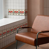 Mackintosh Lovebirds Abstract Wanddecoratie Vogel Tegeltje