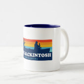 Mackintosh North Carolina Canoe Tweekleurige Koffiemok (Voorkant rechts)