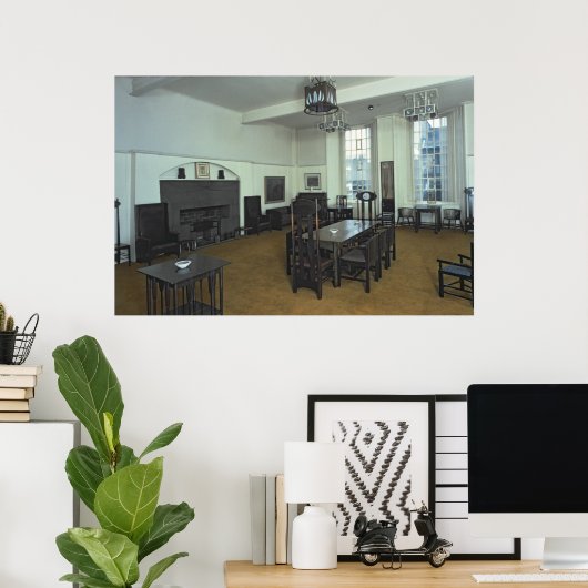 Mackintosh Room Poster (Thuiskantoor)