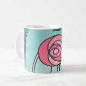 Mackintosh Roos Koffiemok (Voorkant links)