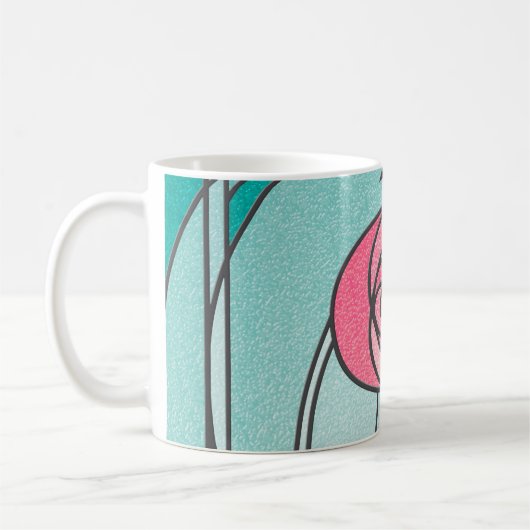 Mackintosh Roos Koffiemok (Links)