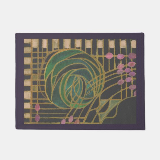 Mackintosh-stijl deurmat (Voorkant)