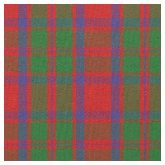 MacKintosh Tartan Print Stof (Close Up)