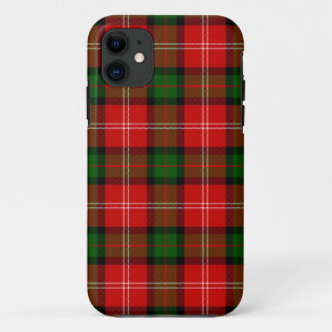 MacKintosh tartan rode groene vleid Case-Mate iPhone Case