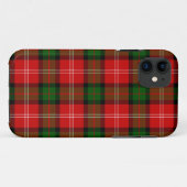 MacKintosh tartan rode groene vleid Case-Mate iPhone Case (Achterkant (horizontaal))