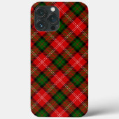 MacKintosh tartan rode groene vleid Case-Mate iPhone Case (Achterkant)