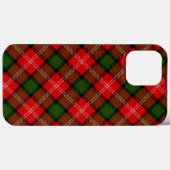 MacKintosh tartan rode groene vleid Case-Mate iPhone Case (Achterkant (horizontaal))