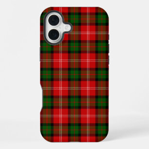 MacKintosh tartan rood groen ruit iPhone 16 Plus Hoesje