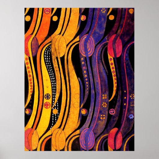 Mackintosh: Tulpenontwerp Poster (Voorkant)