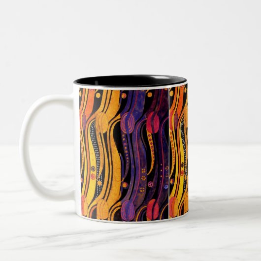 Mackintosh: Tulpenontwerp Tweekleurige Koffiemok (Links)