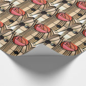 Mackintosh - Venster Glas in lood Cadeaupapier (Hoek)