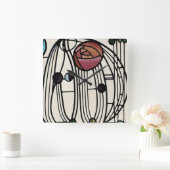 MACKINTOSH VIERKANTE KLOK (Huis)