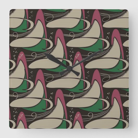 MACKINTOSH VIERKANTE KLOK (Voorkant)