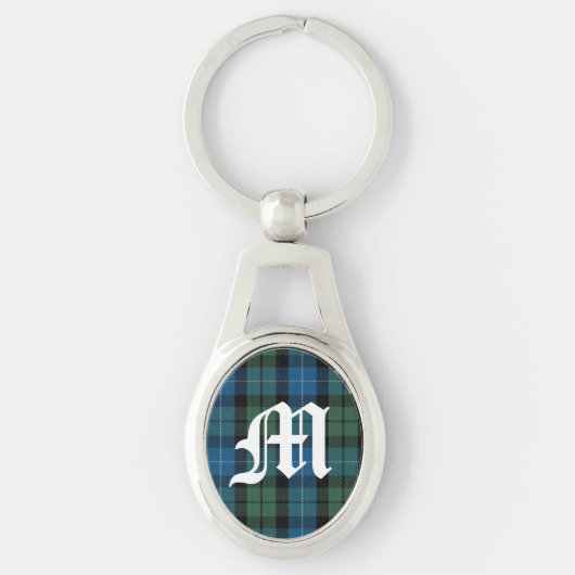 MacKirdy Clan Pset Monogram Sleutelhanger (Voorkant)