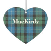 MacKirdy Tartan Plaid Air Freshener Luchtverfrisser (Achterkant)