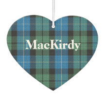 MacKirdy Tartan Plaid Air Freshener