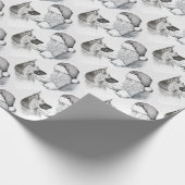 Macksie-and-Santa-LARGE Cadeaupapier (Hoek)