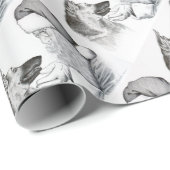 Macksie-and-Santa-LARGE Cadeaupapier (Rol Hoek)